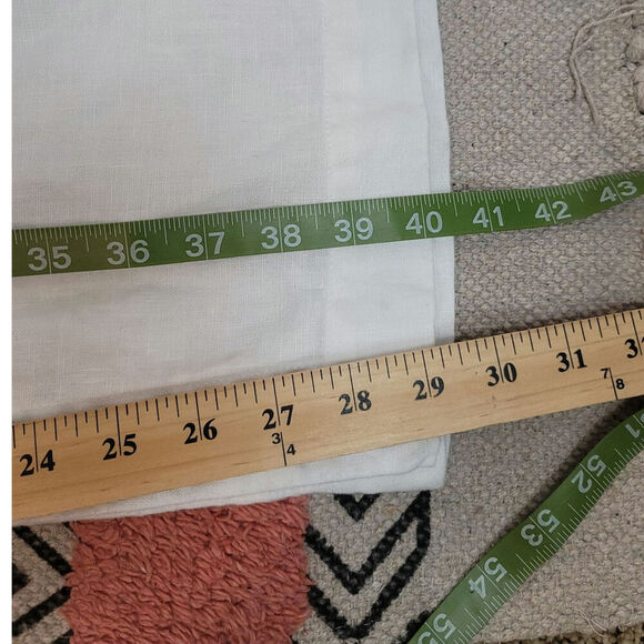 Athleta Retreat Linen Wide Leg Pants in White Calla Lily, sz 16 - Picture 16 of 16